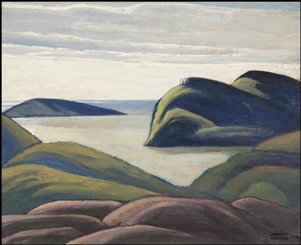 Lawren Stewart Harris (1885-1970) - Lake Superior Near Coldwell