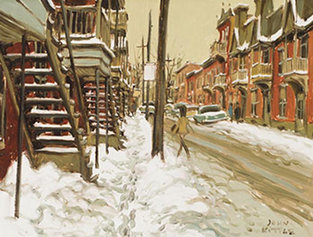 John Geoffrey Caruthers Little (1928-2024) - Street Scene