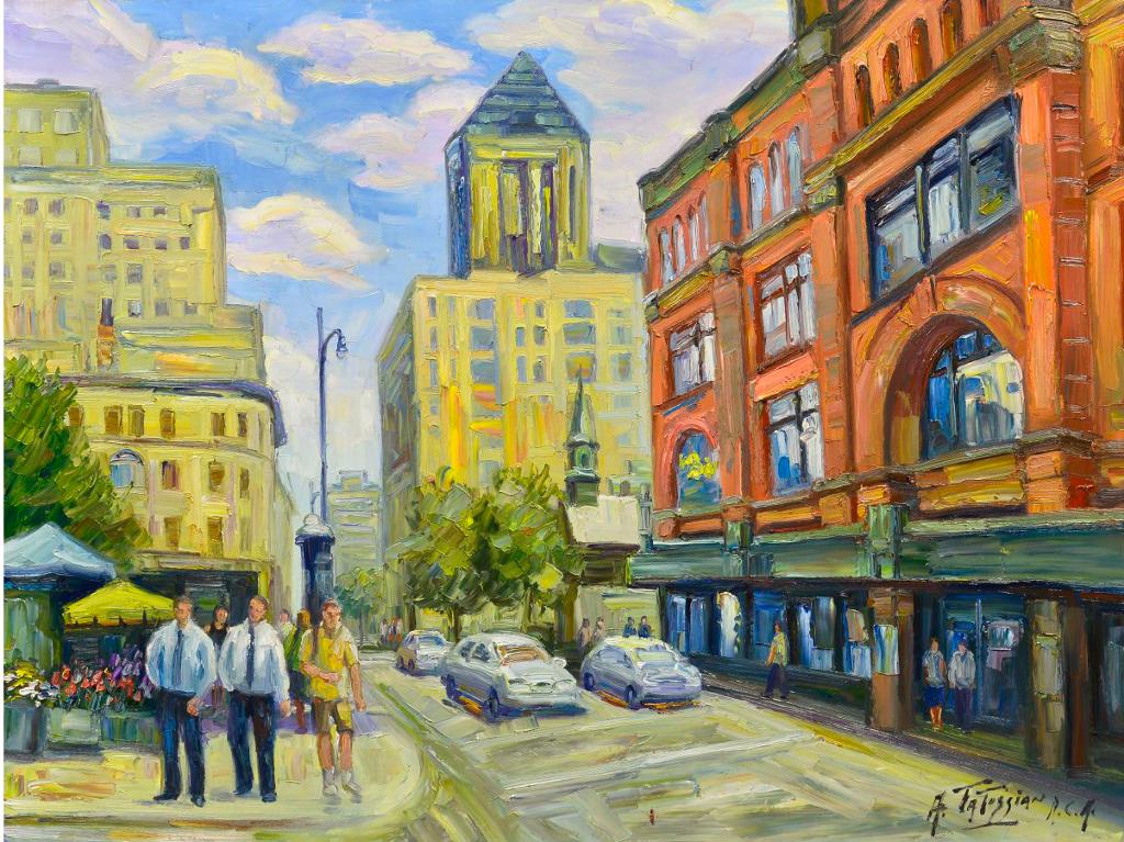 Armand Tatossian (1948-2012) - Rue Ste. Catherine  Montréal