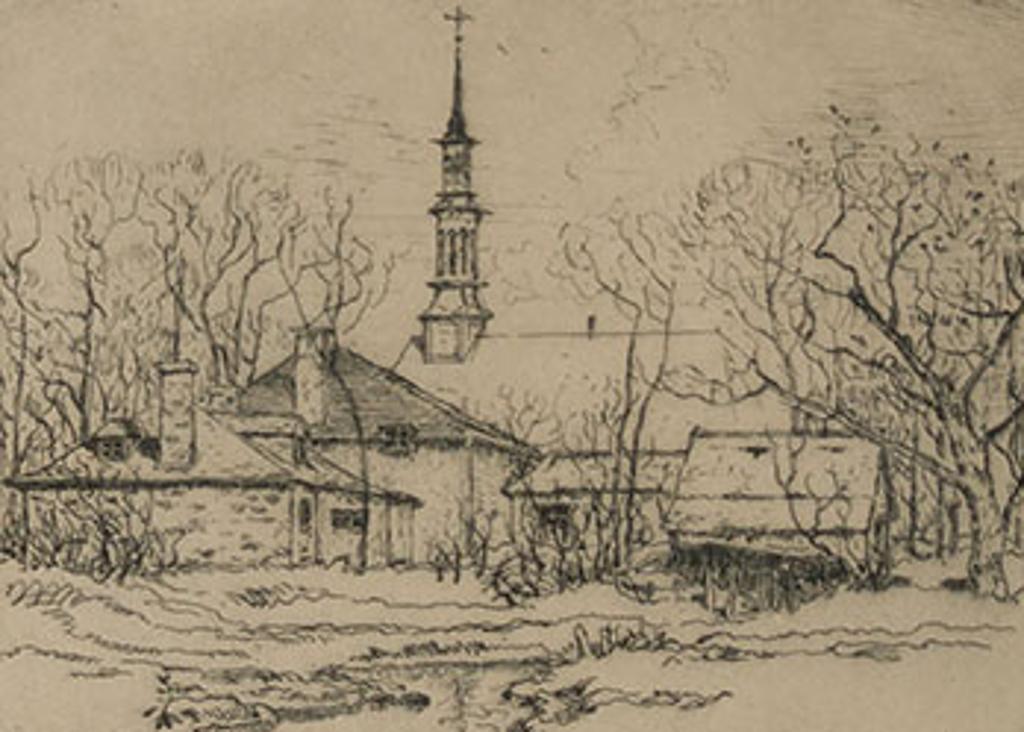 Robert Wakeham Pilot (1898-1967) - Church at Chambly
