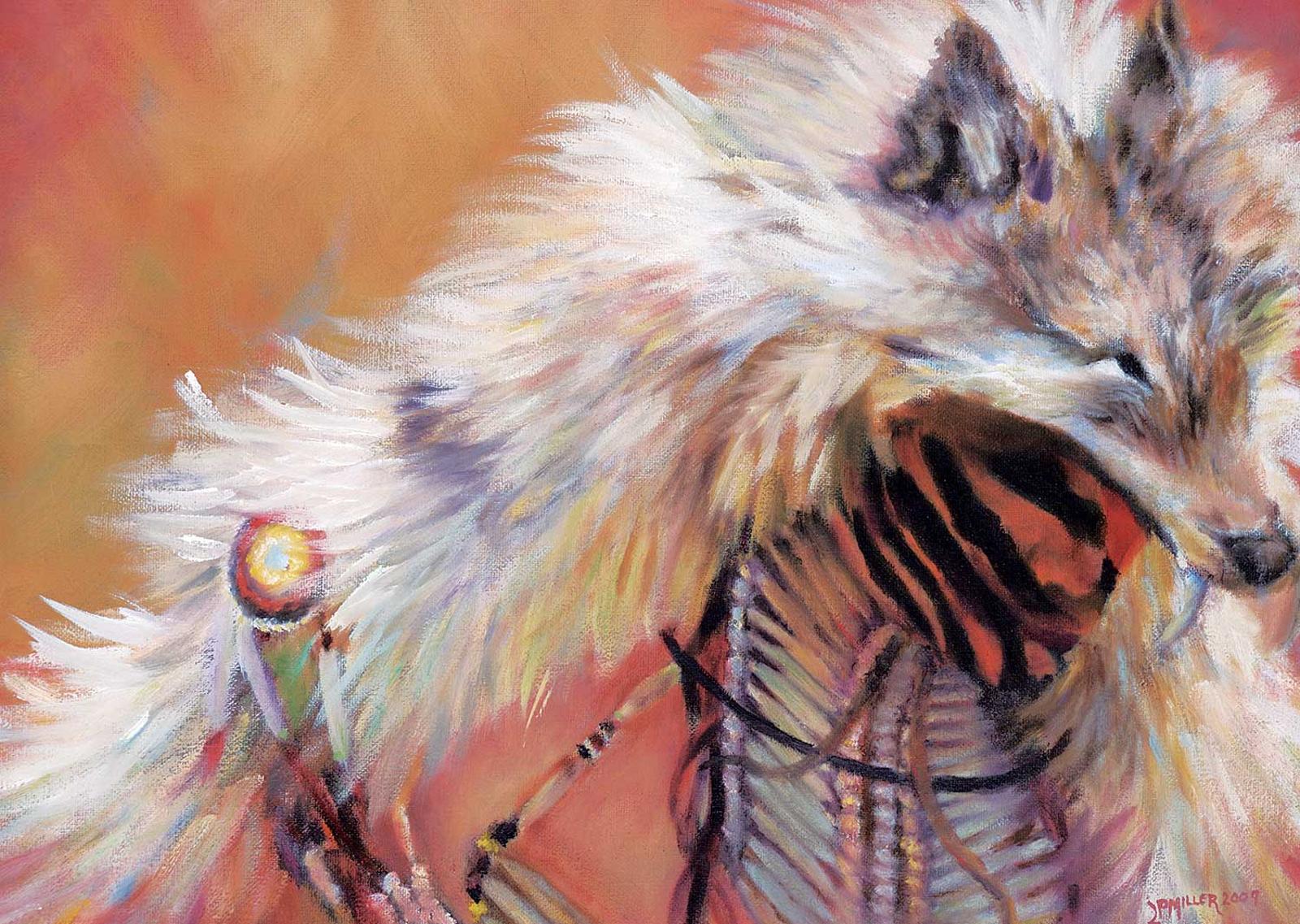 P. Miller - Untitled - Wolf Dancer