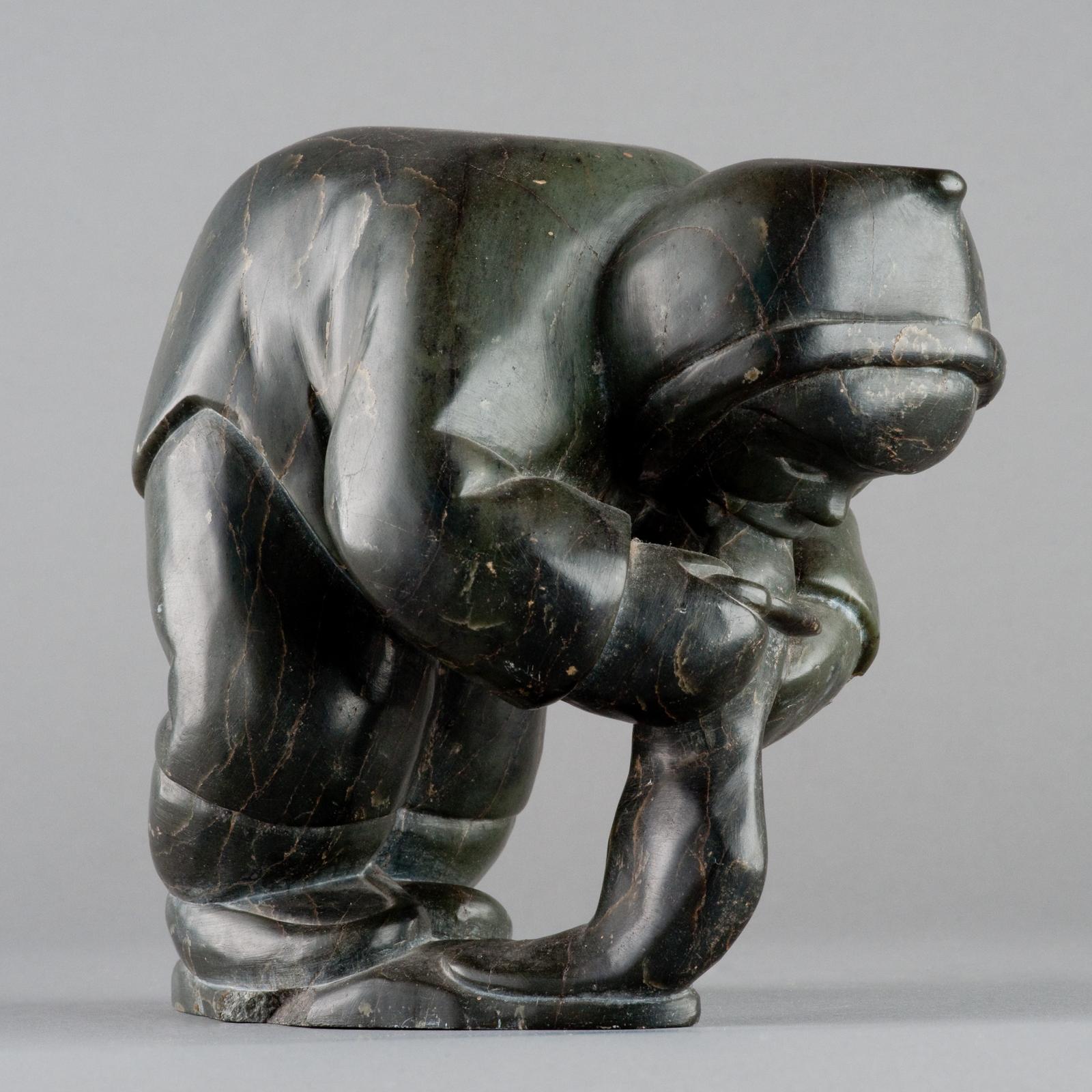 Joanasie Nowkawalk (1926) - Hunter Eating Muktuk