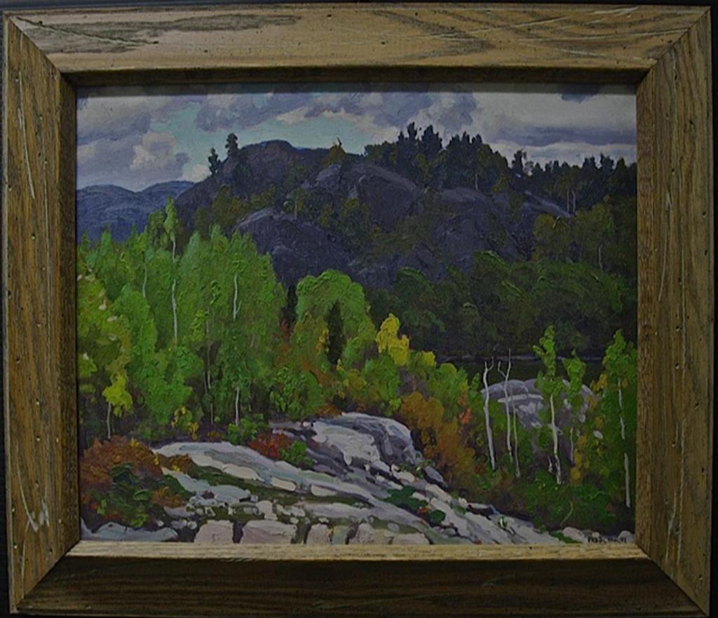 Frederick Stanley Haines (1879-1960) - A Rocky Landscape