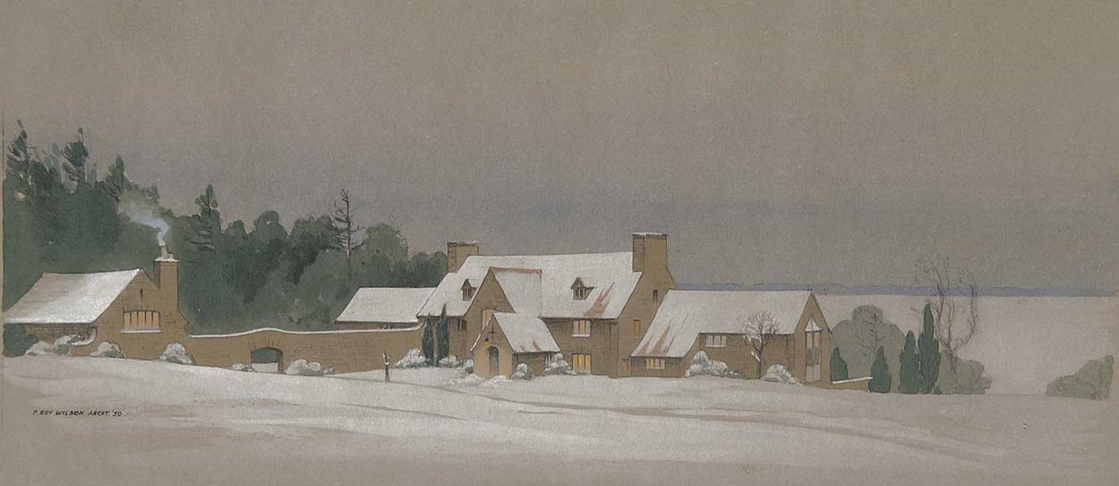 Percy Roy Wilson (1900-2001) - Untitled - Proposed Rendering
