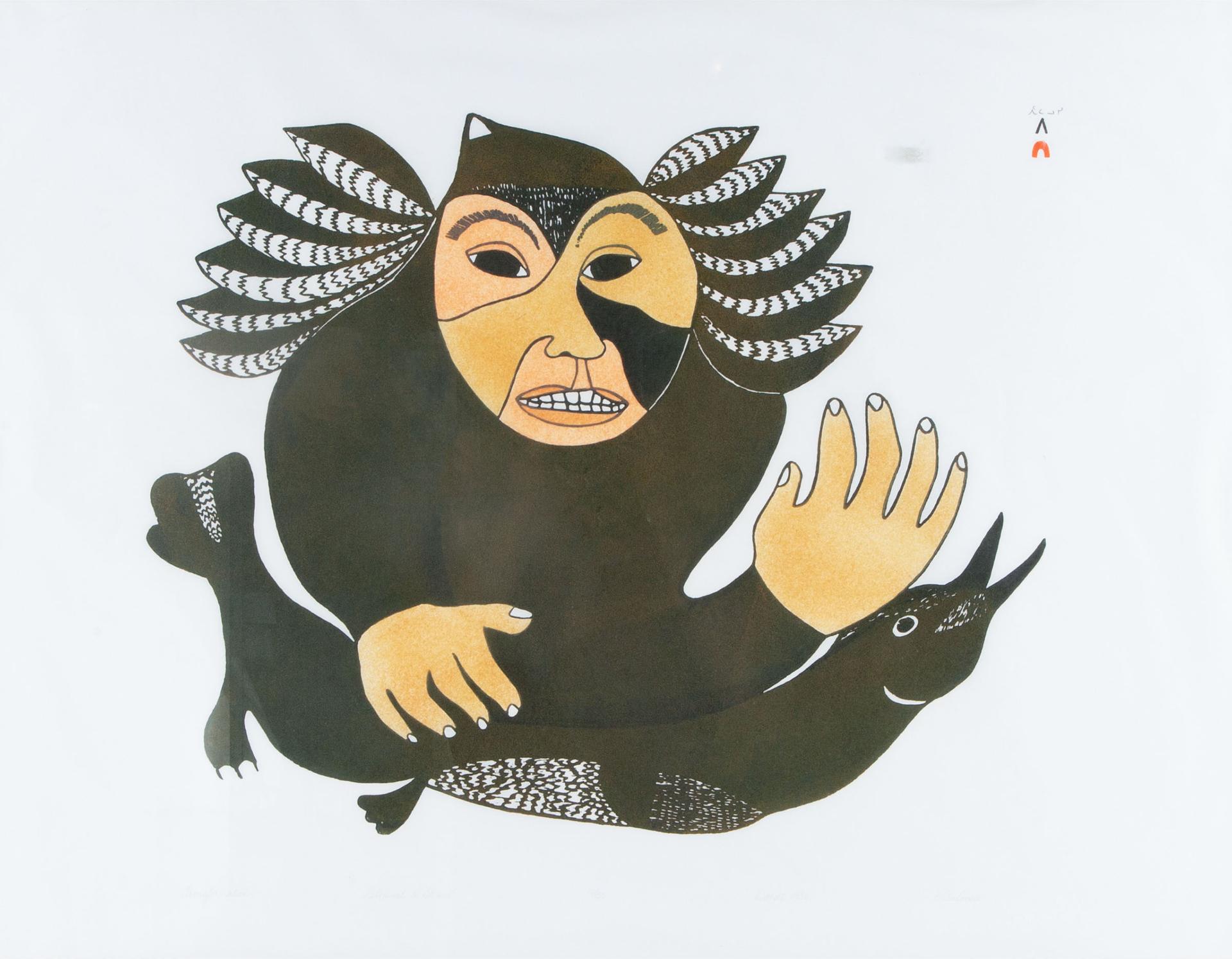 Pitaloosie Saila (1942-2021) - Transformation, 1986