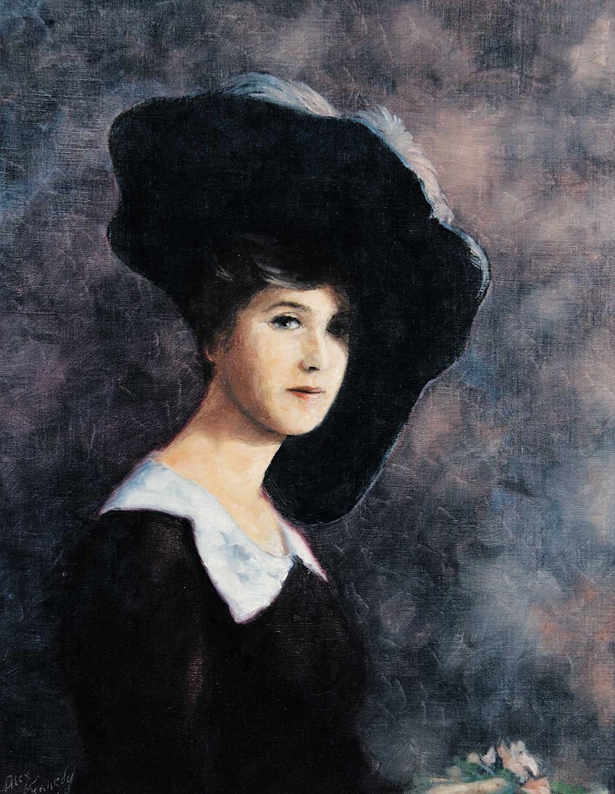 Alex Kennedy - Untitled - Woman with Hat