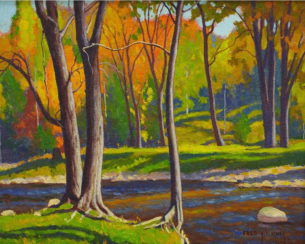Frederick Stanley Haines (1879-1960) - Autumn Landscape