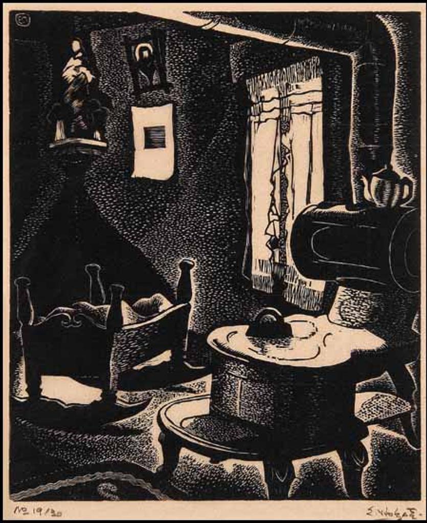 Edwin Headley Holgate (1892-1977) - Labrador Kitchen, No. 1