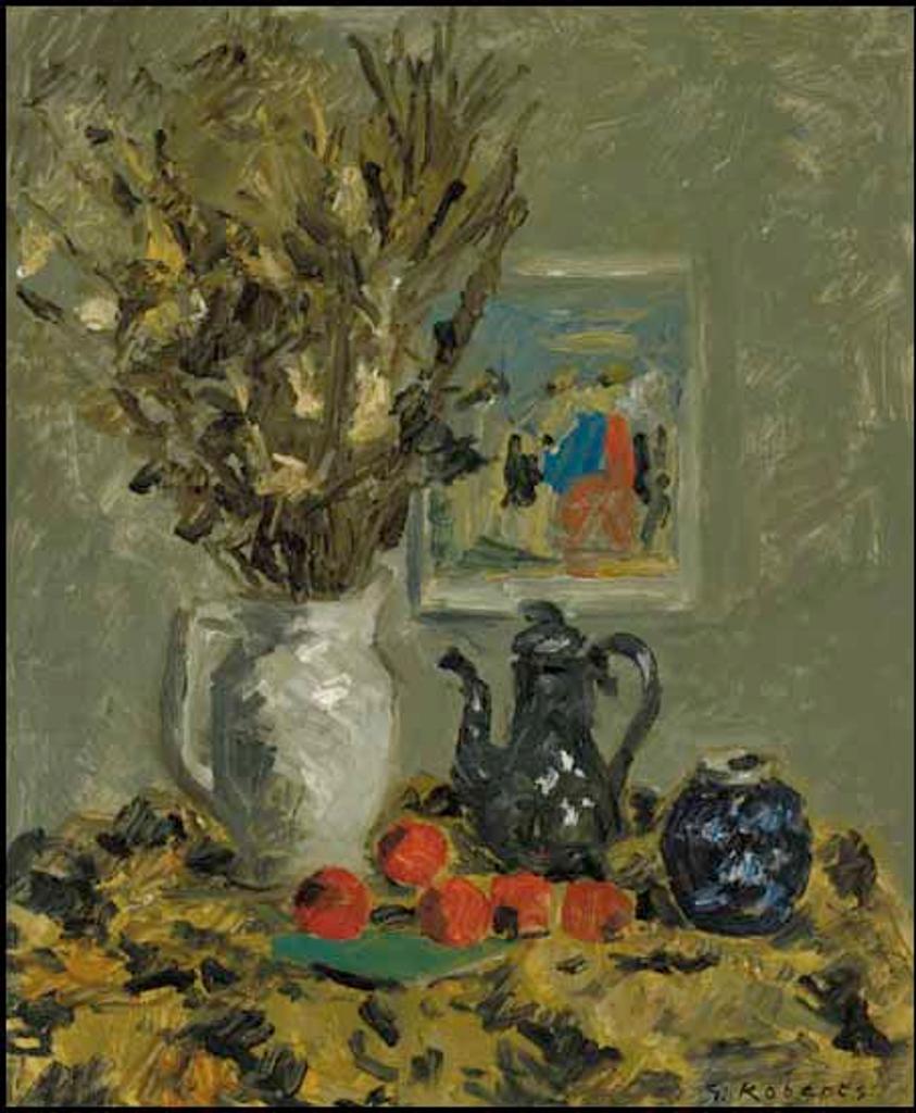 William Goodridge Roberts (1921-2001) - Grasses in White Jug