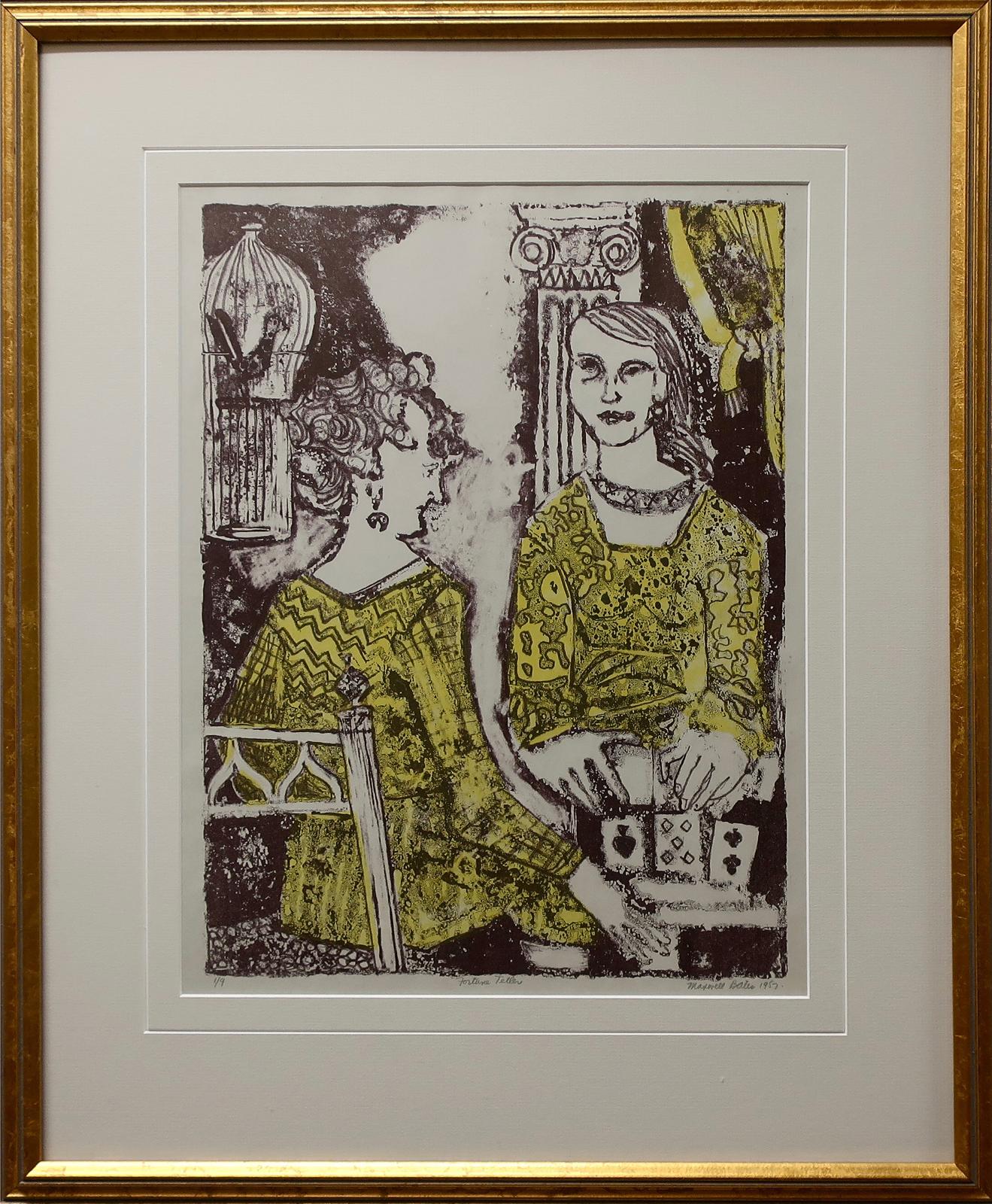 Maxwell Bennett Bates (1906-1980) - Fortune Teller