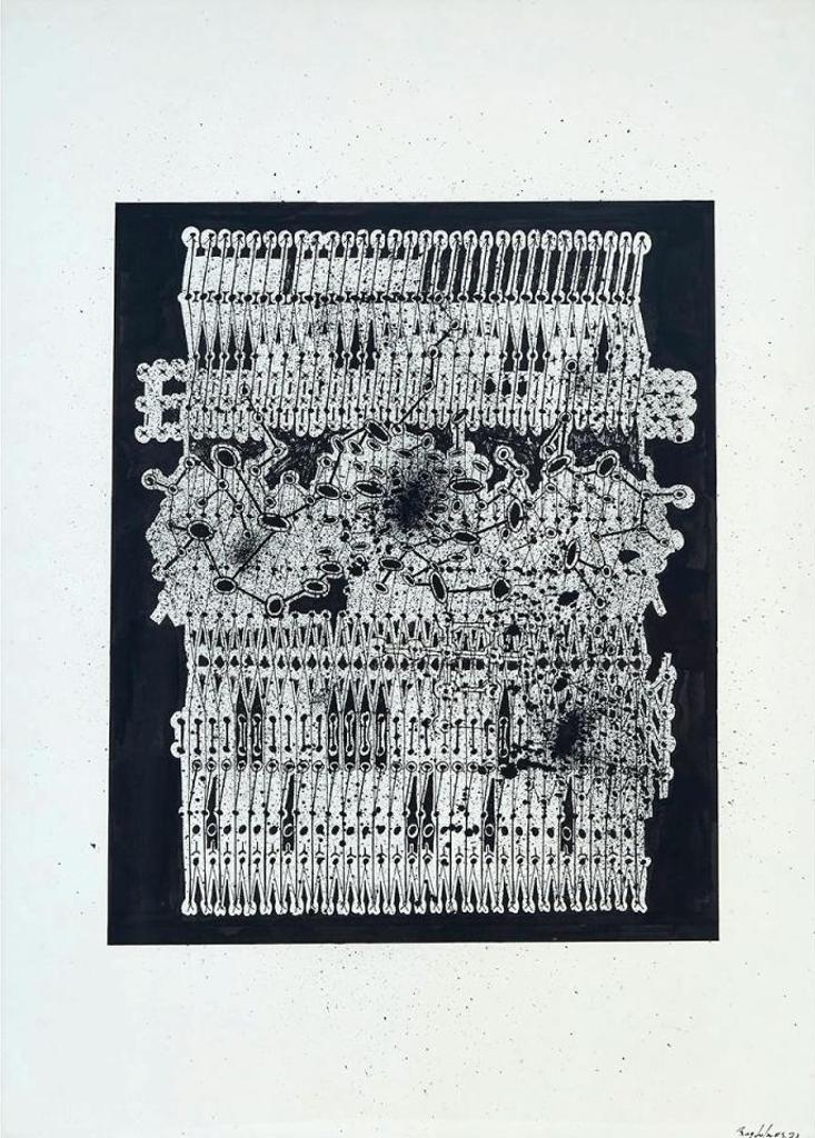 Reg Holmes (1934) - Abstract Composition