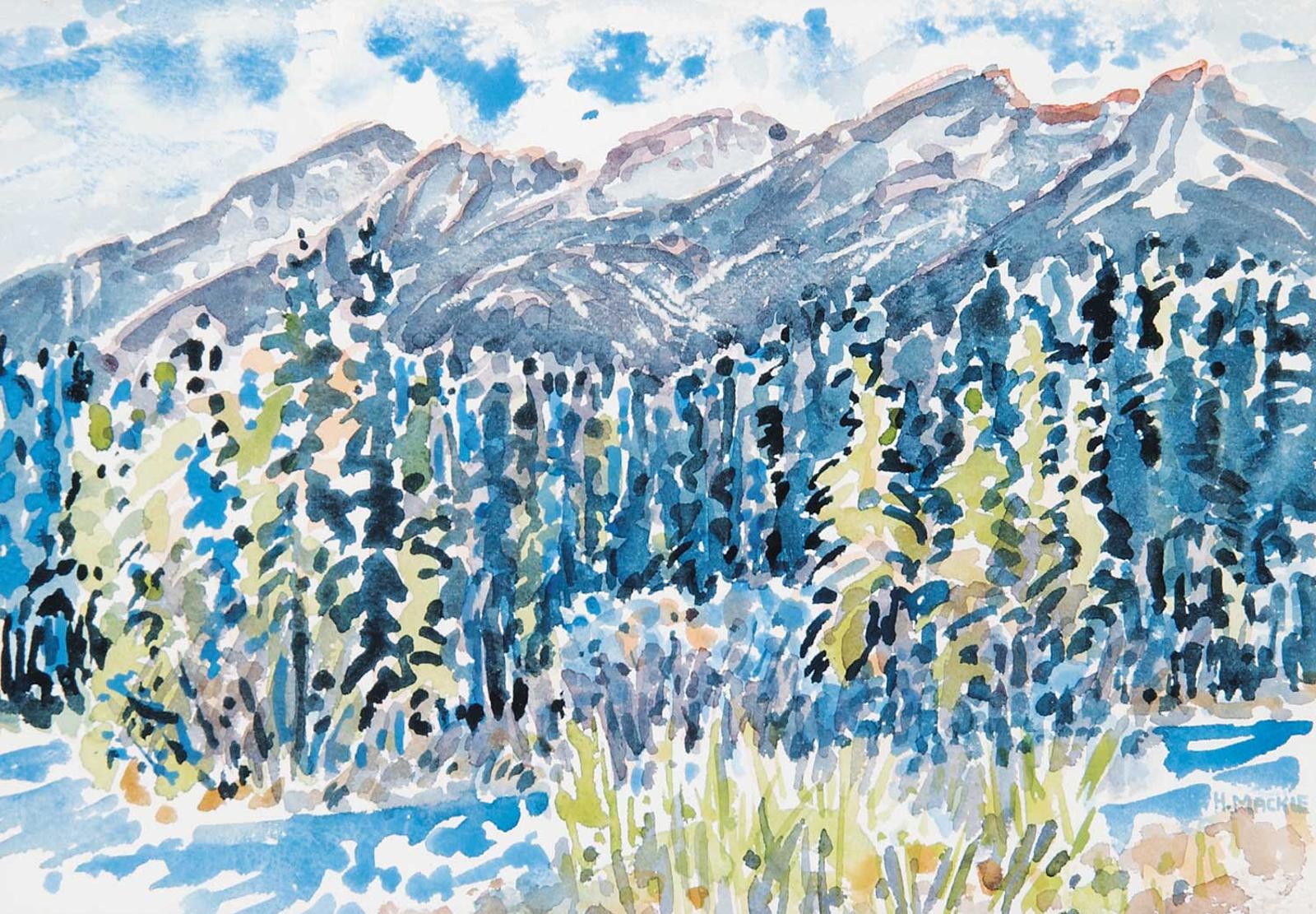 Dora Helen Mackie (1926) - Untitled - Bragg Creek