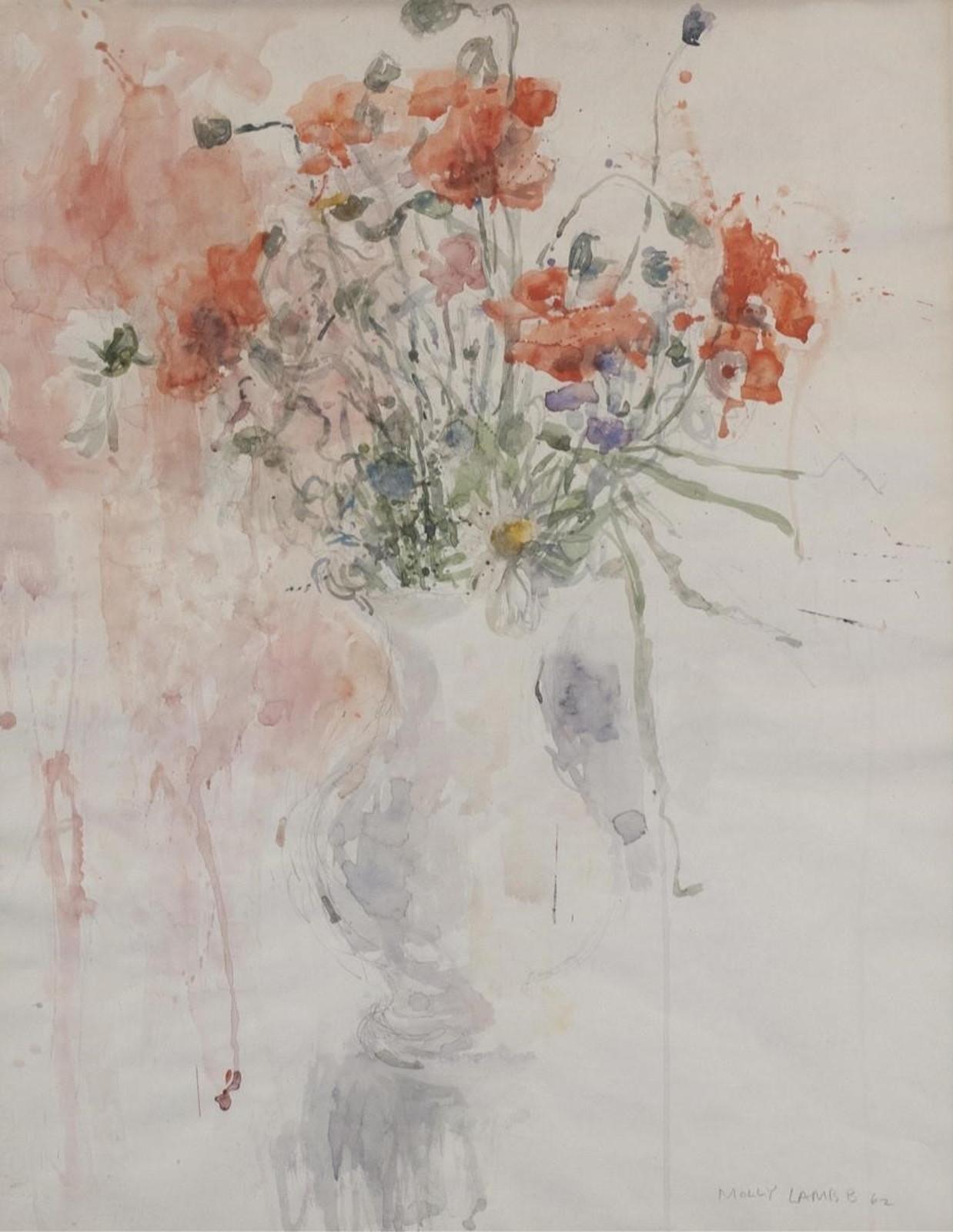 Molly Joan Lamb Bobak (1922-2014) - POPPIES (I); 1962