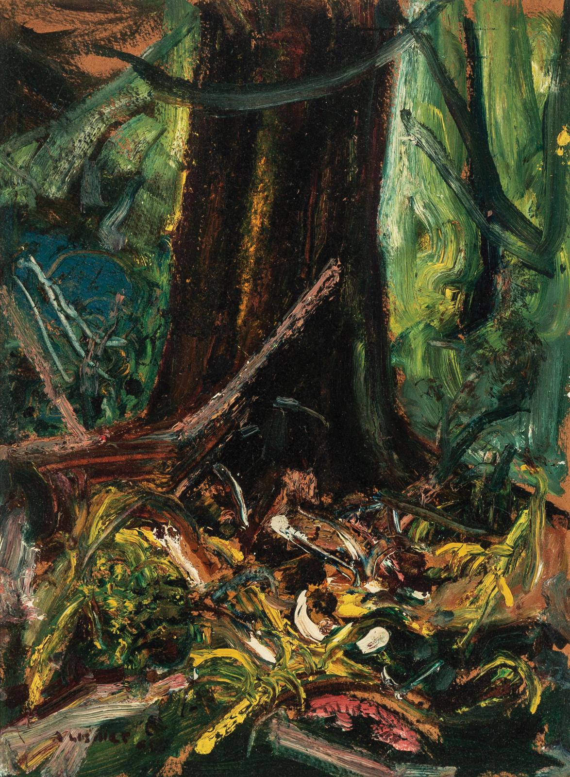 Arthur Lismer (1885-1969) - B. C. Forest, Vancouver, 1961