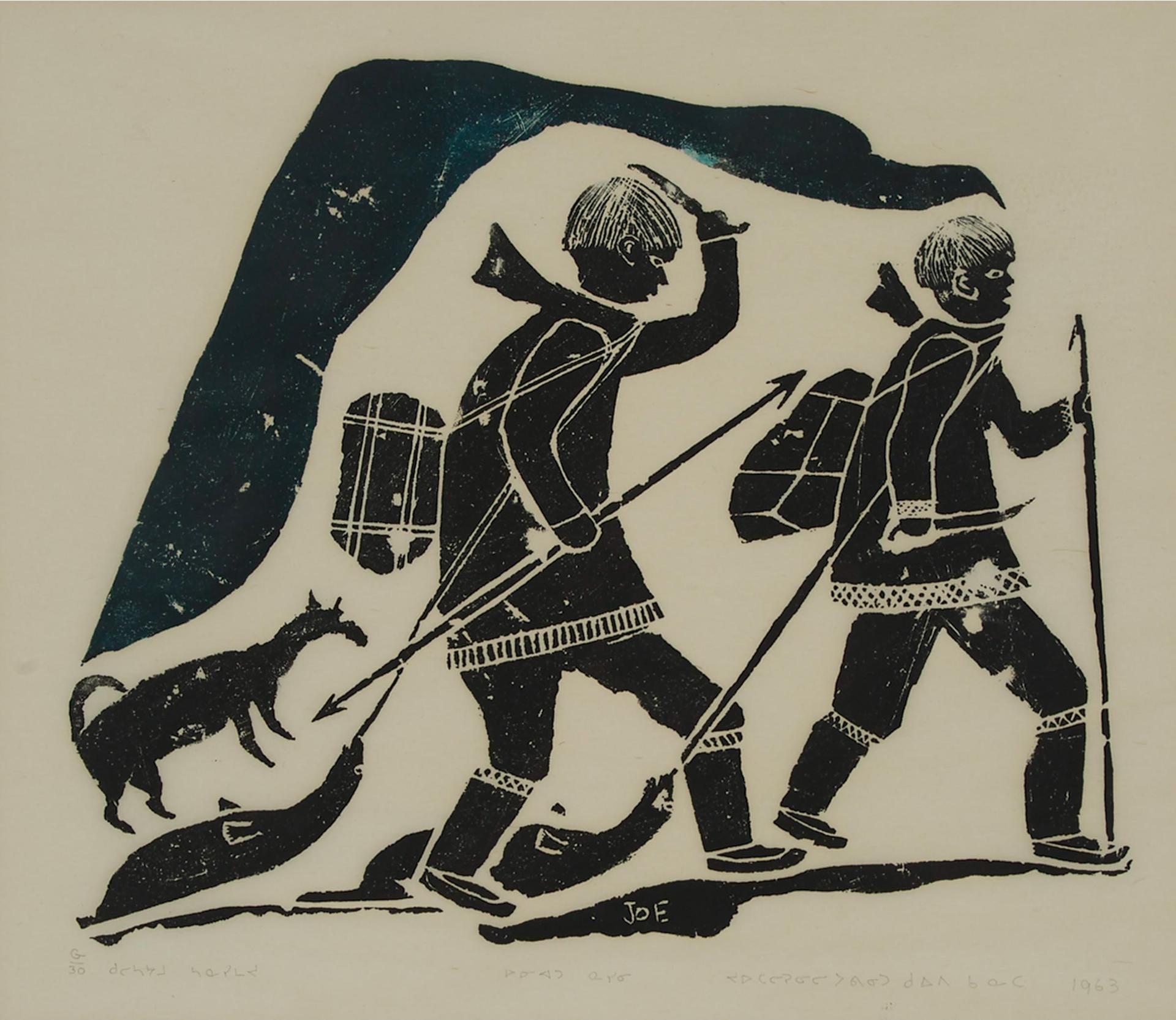 Joe Talirunili (1893-1976) - Men Going Hunting