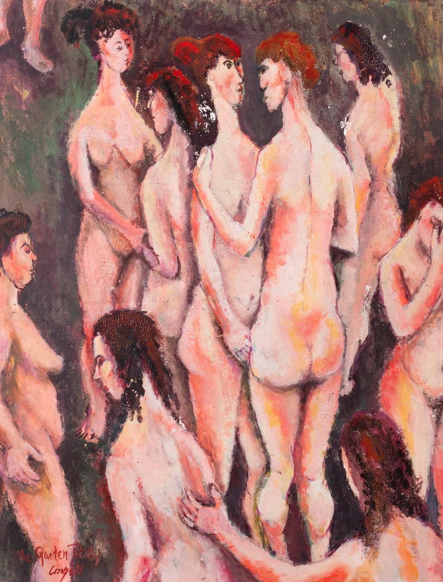 James R. Congell (1919-2010) - The Garden Party