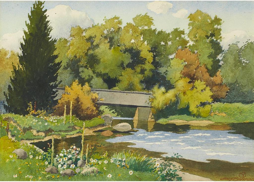 James Jerris Blomfield (1872-1951) - Stillness Of Mid-Summer
