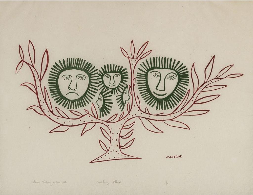 Agnes Nanogak (1925-2001) - Smiling Willow