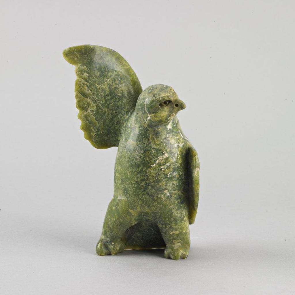 Kiawak (Kiugak) Ashoona (1933-2014) - Bird Stretching Wing