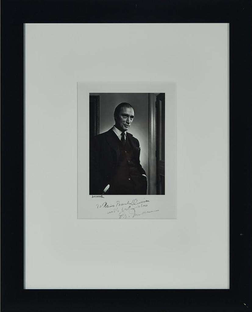 Yousuf Karsh (1908-2002) - Pierre Elliot Trudeau