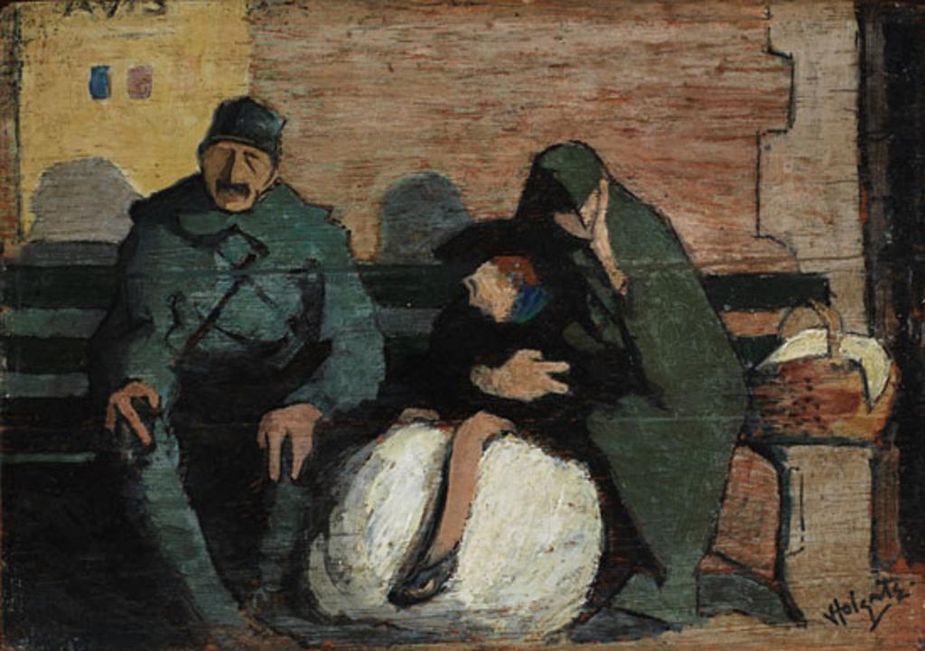 Edwin Headley Holgate (1892-1977) - Le poilu