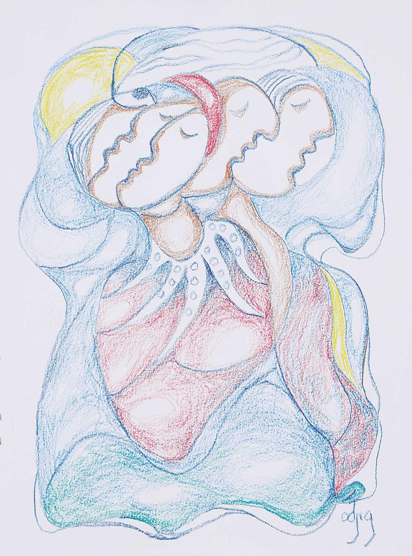 Daphne Odjig (1919-2016) - Close Friends