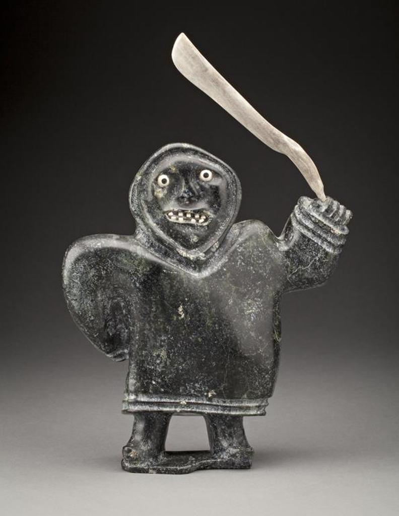 Samuel Nahaulaituq (1923-1999) - Man with Snow Knife
