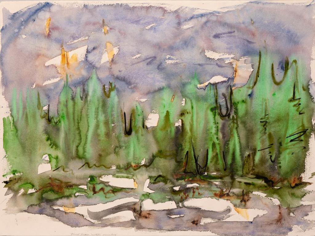 Robert Dalby (1926-1980) - First Snow in the Muskeg