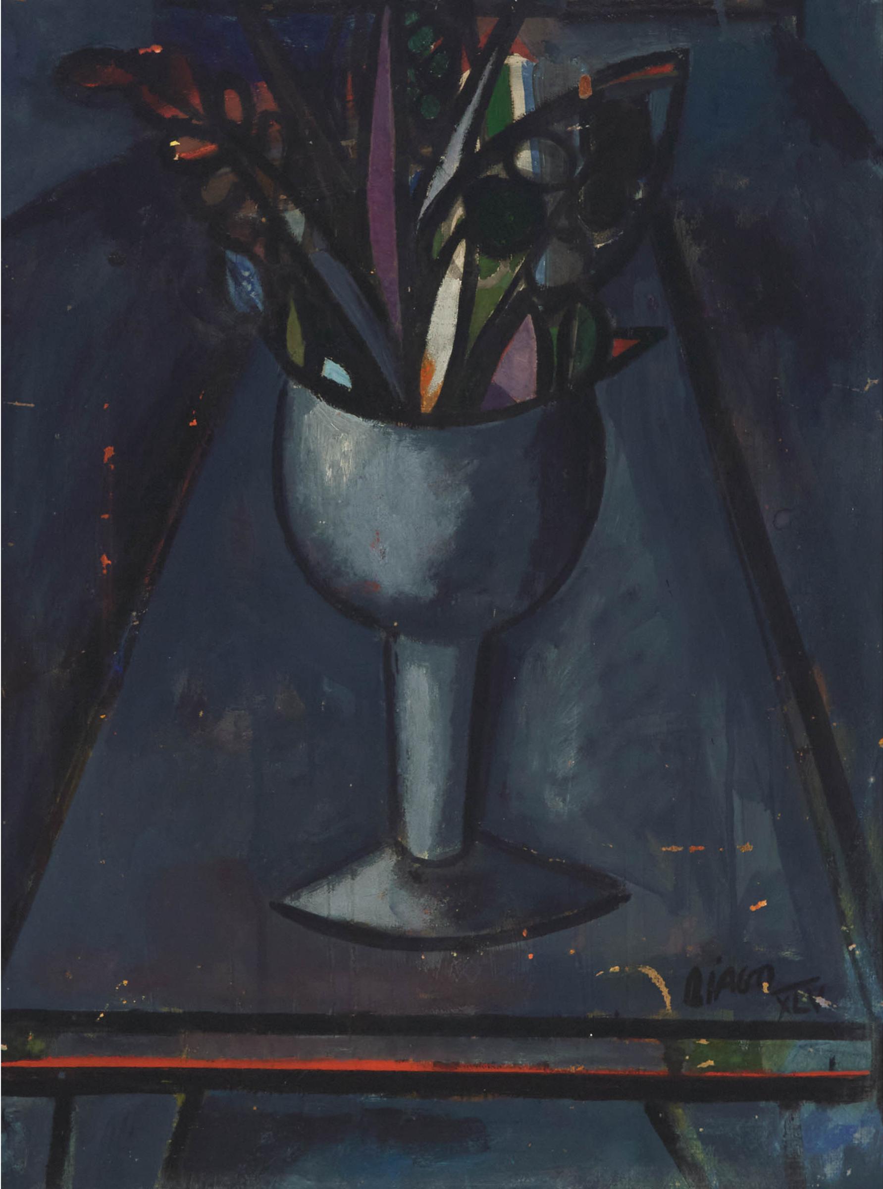 Roberto Diago - Still Life (Large Vase), 1945