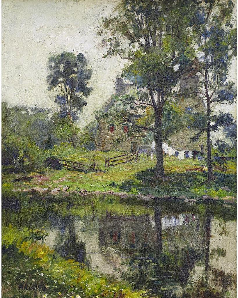 Maurice Galbraith Cullen (1866-1934) - L’Effet D’Eau, St-Eustache