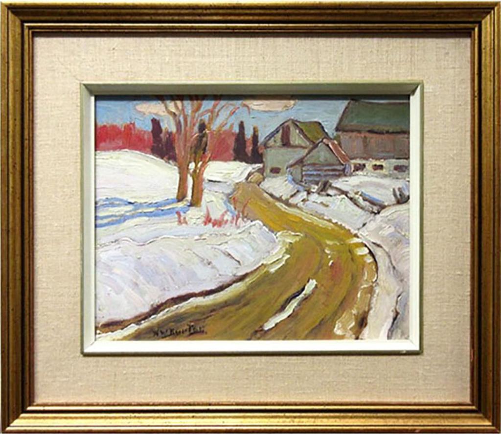 Ralph Wallace Burton (1905-1983) - Lanark County, Spring 1979 Near Middleville, Ont.