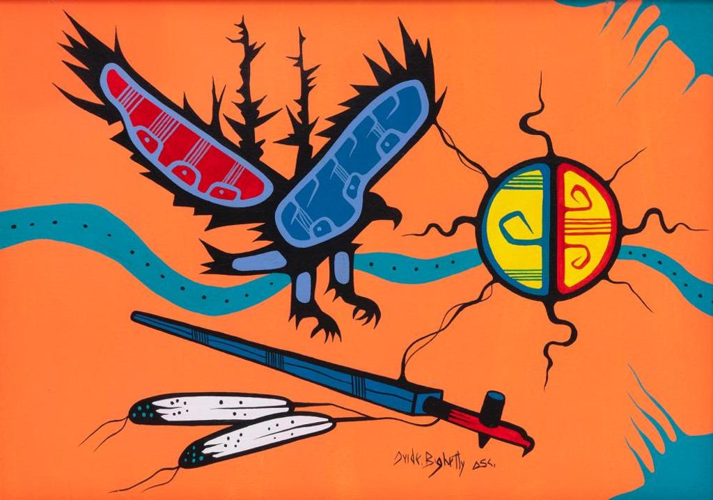Ovide Bighetty (1969-2014) - Untitled - Eagle