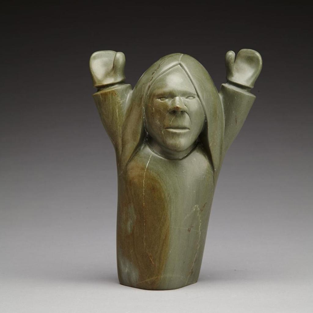 Paul Kavik (1948) - Figure With Both Arms Raised