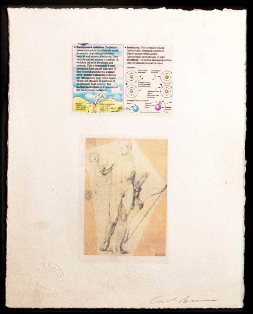Carl Beam (1943-2005) - Cosmic Radiation and Human Form