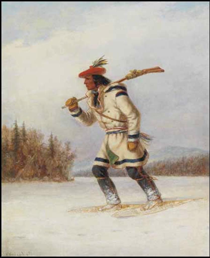Cornelius David Krieghoff (1815-1872) - The Indian Hunter