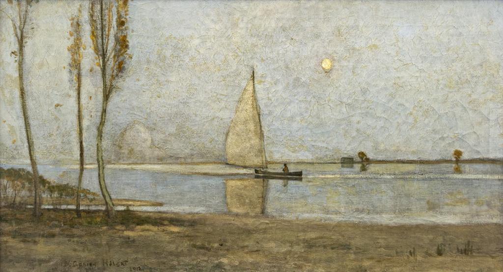 Adrien Hébert (1890-1967) - Sailing On The Seine