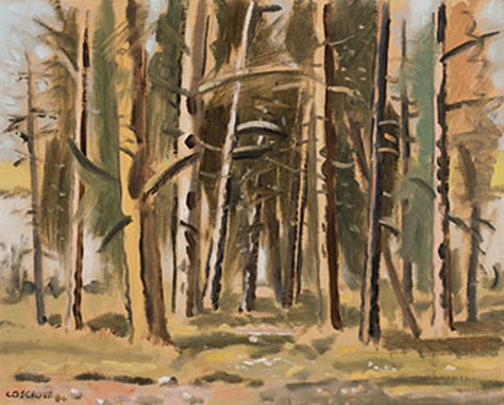 Stanley Morel Cosgrove (1911-2002) - Arbres près d'une rivière