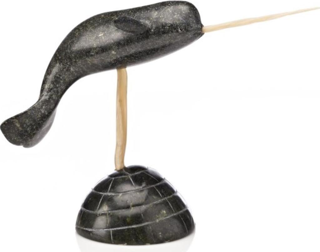 Charlie Ugyuk (1931-1998) - Narwhal and Igloo