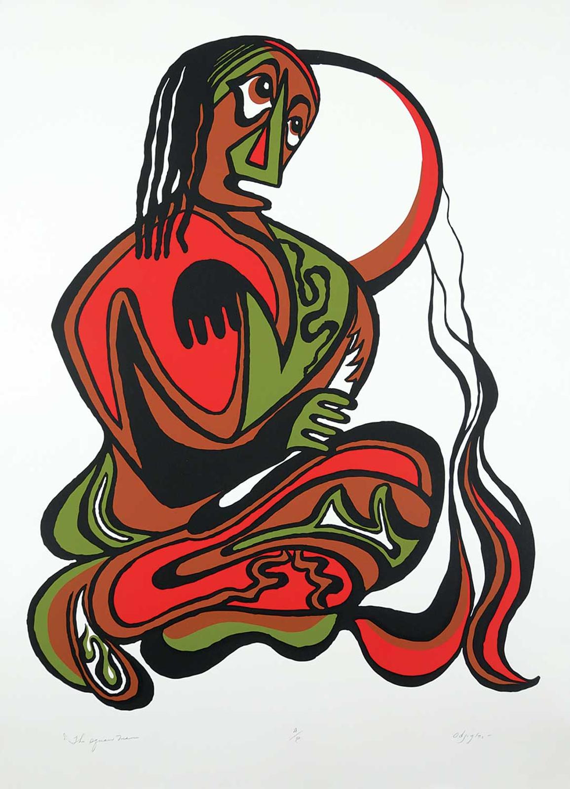 Daphne Odjig (1919-2016) - The Squaw Man #A/P