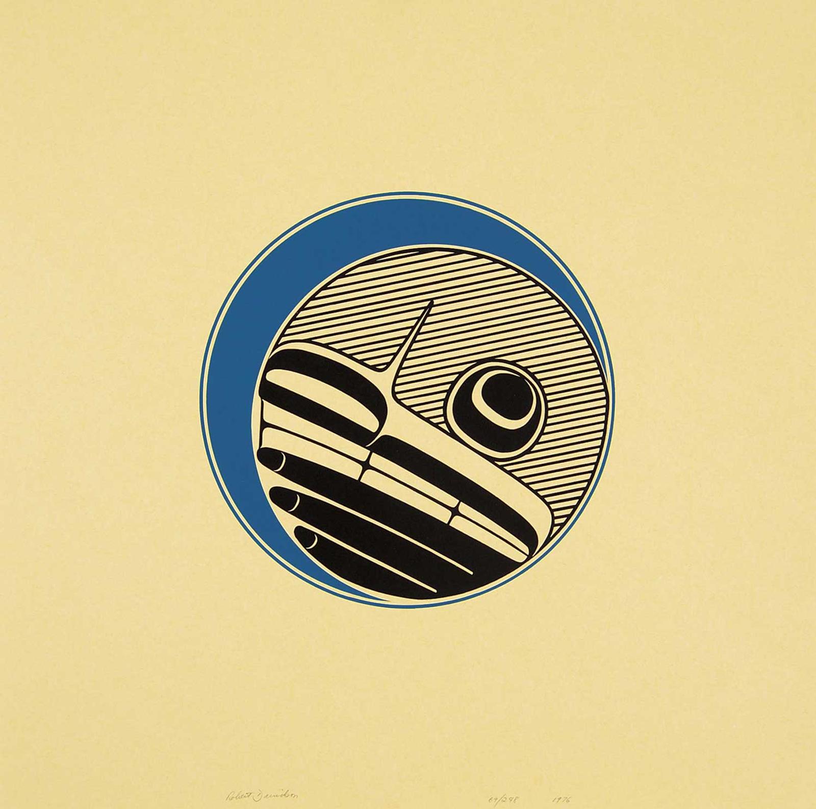 Robert Charles Davidson (1923) - Moon [Green and Black on White]  #69/248