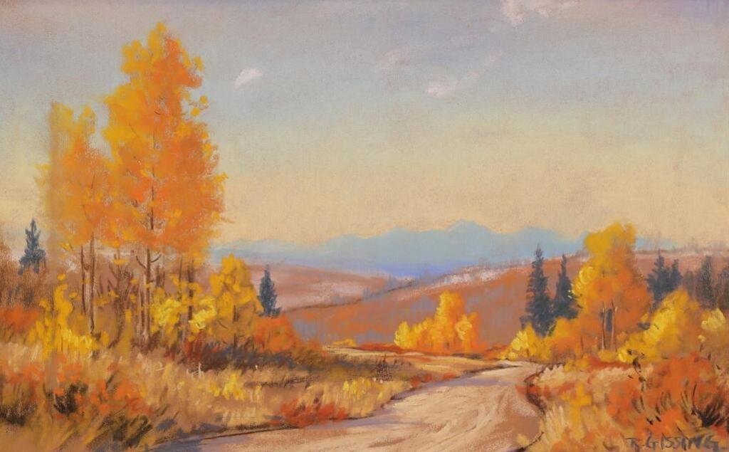 Roland Gissing (1895-1967) - Old Banff Coach Trail
