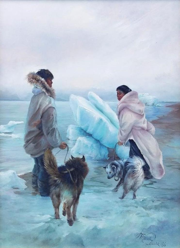 Marie Claire (1939-2002) - Un Flirt, Pond Inlet, 1986