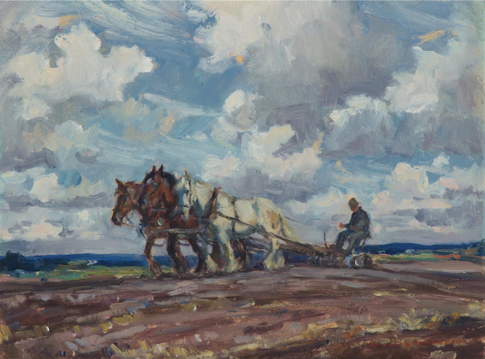 Manly Edward MacDonald (1889-1971) - The Disk - Harrow