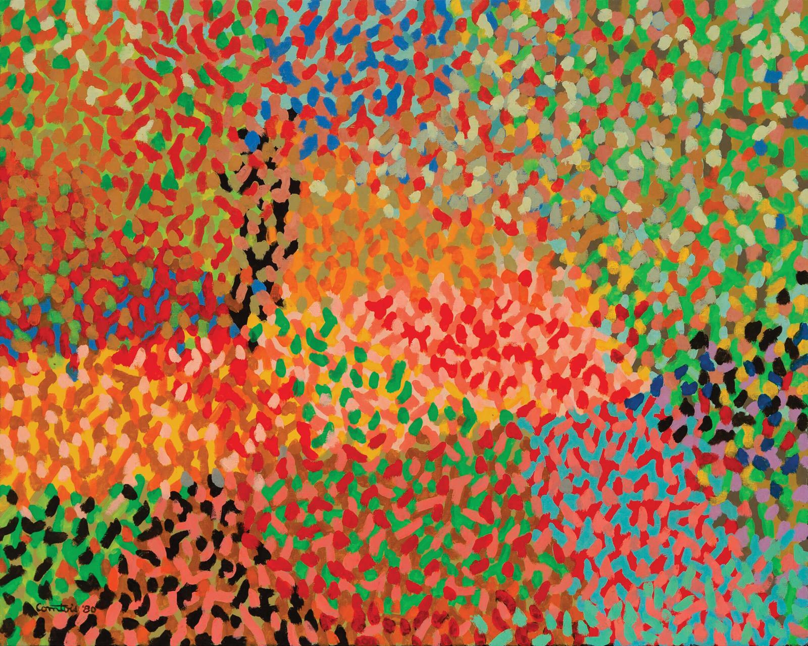 Ulysse Comtois (1931-1999) - Les Petits Chemins I, 1980