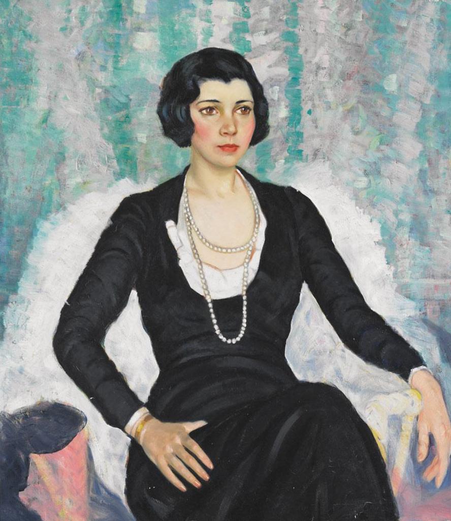 Randolph Stanley Hewton (1888-1960) - Portrait Of Dana