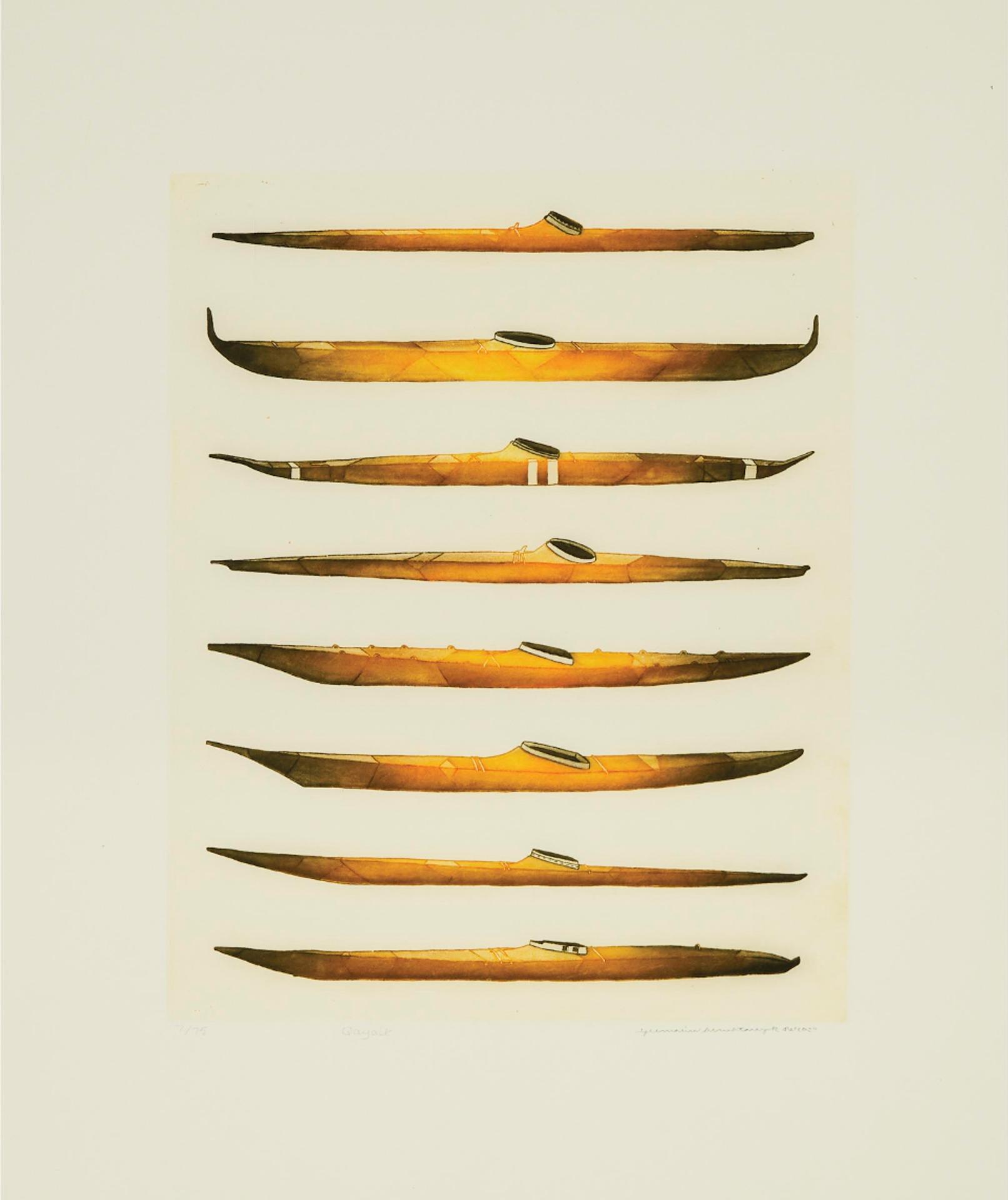 Germaine Arnaktauyok (1946) - Qayaik (Kayak), 2005