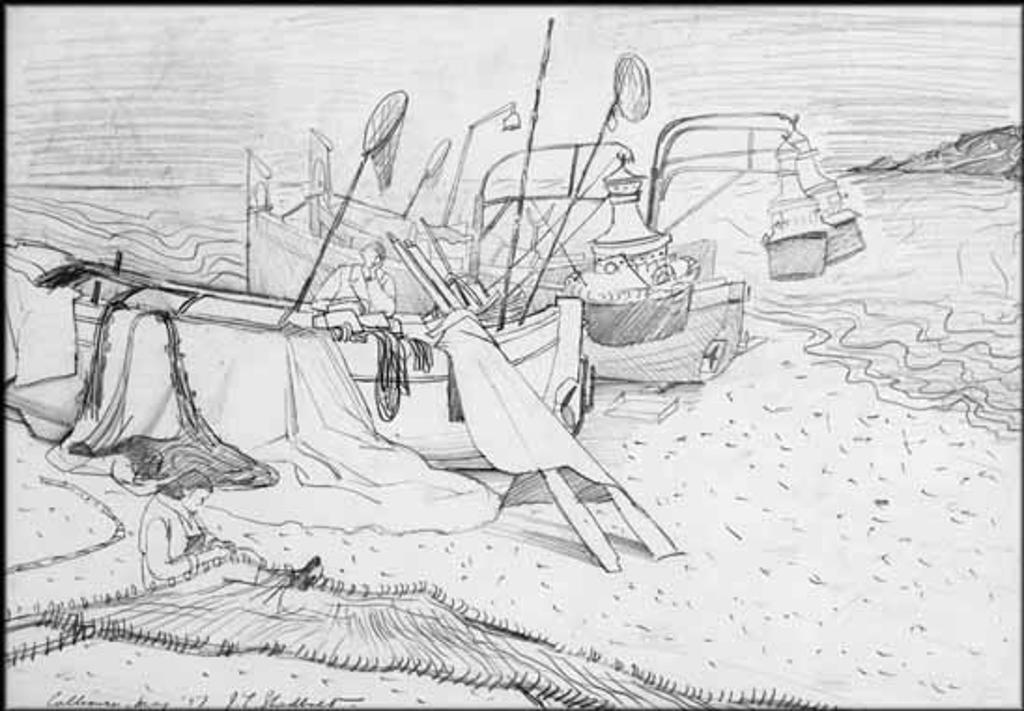 Jack Leaonard Shadbolt (1909-1998) - Collioure #4