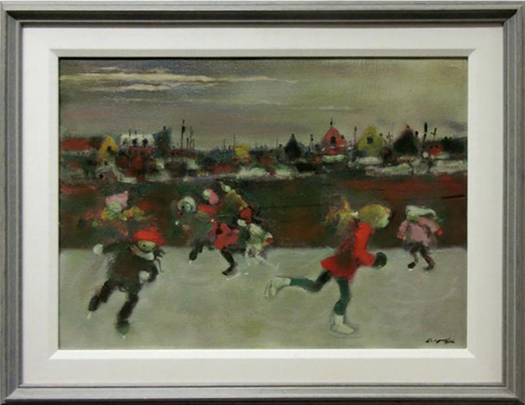 William Arthur Winter (1909-1996) - Skating Rink