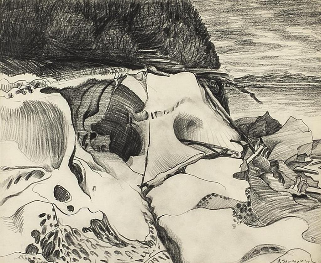 Jack Leaonard Shadbolt (1909-1998) - Hornby Island Rocks