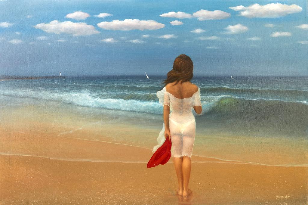 David Jean (1938) - Beach Walk